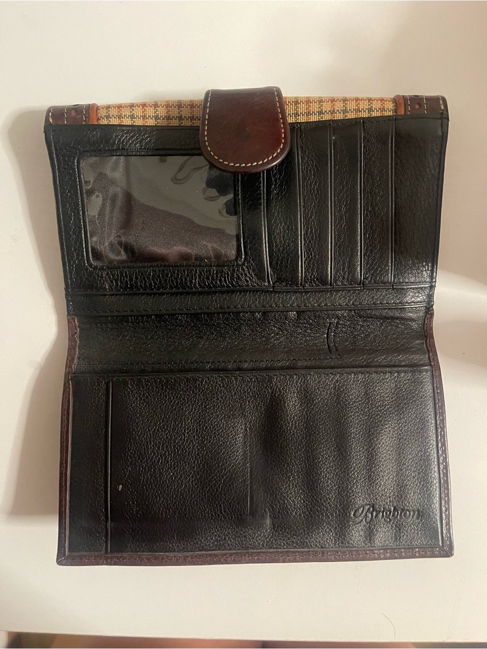 Brighton Brown Embossed Leather Wallet - Picture 3 of 8